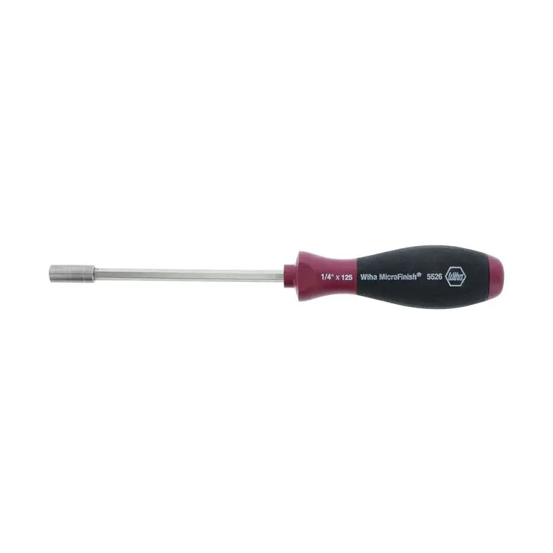 Wiha MicroFinish - Non Slip Grip 1/4in Magnetic Bit Holder
