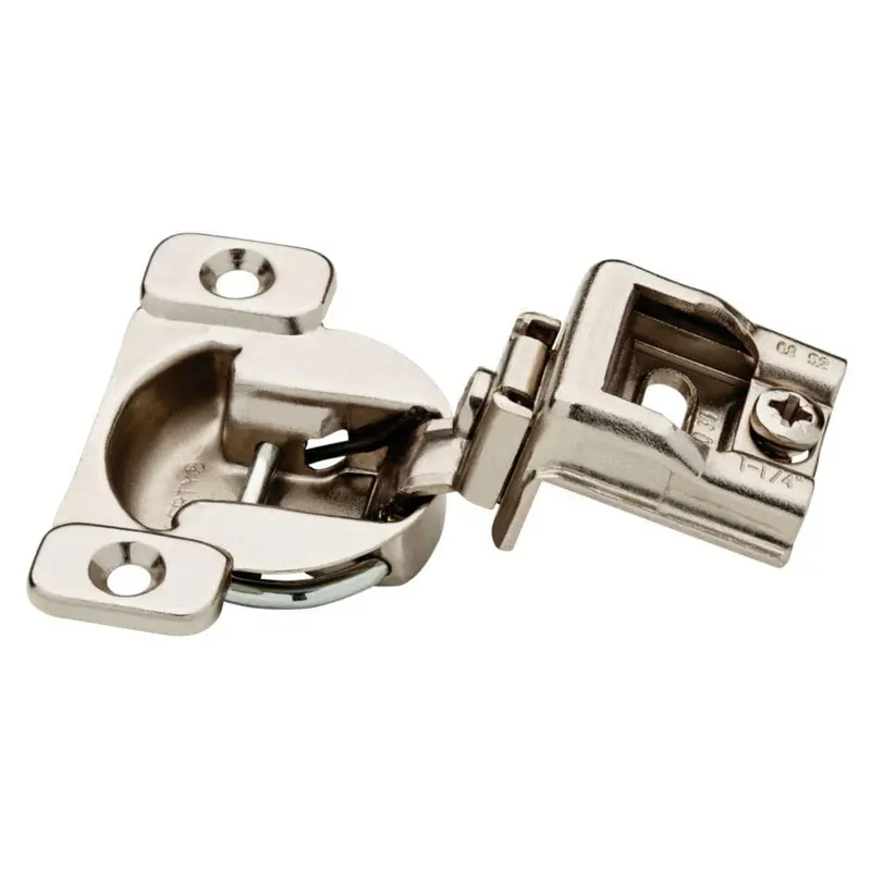 35 mm 105-Degree 1-1/4 in. Overlay Cabinet Hinge (5-Pairs)Nickel Plated / 0.11 / 10