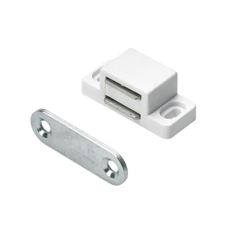 4.4 lbs. Magnetic Catch, White (1-Pack)white / 2.0 / 50
