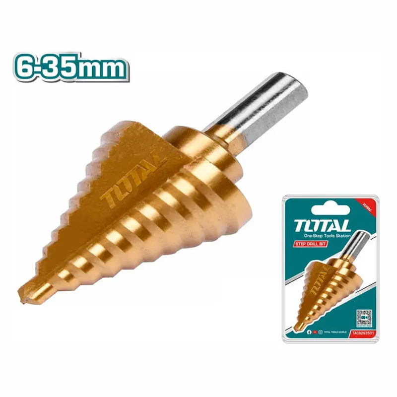 TOTAL Step Drill Bit 6 - 35mm (TAC8263501)