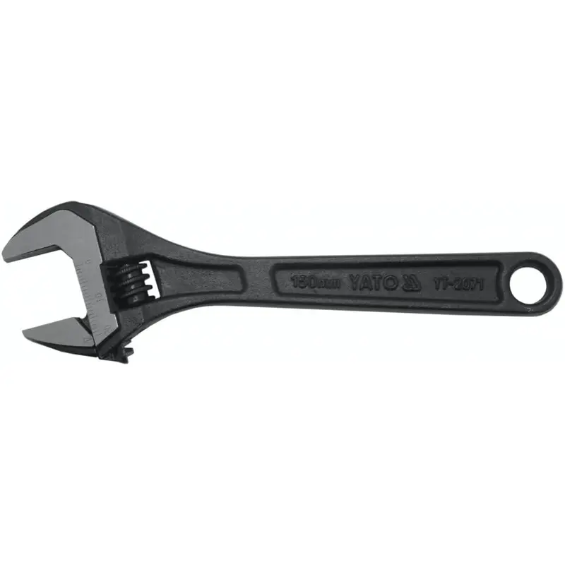 Yato Adjustable Wrench 6" Carbon Steel | YT-2071