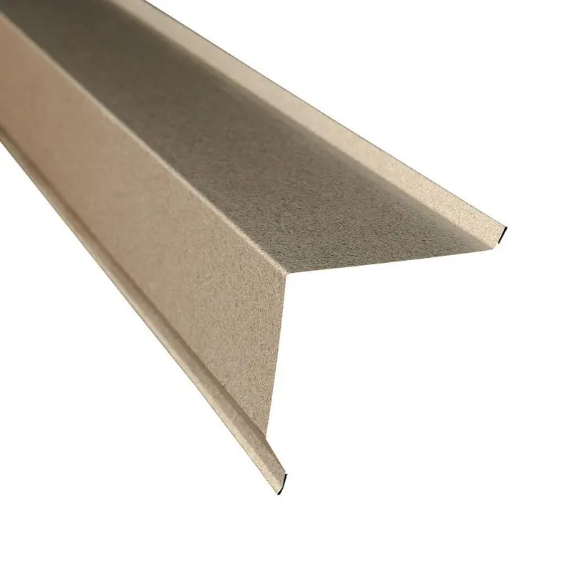 5 in. x 10.5 ft. Gable Flashing Trim in Galvalume9 / each