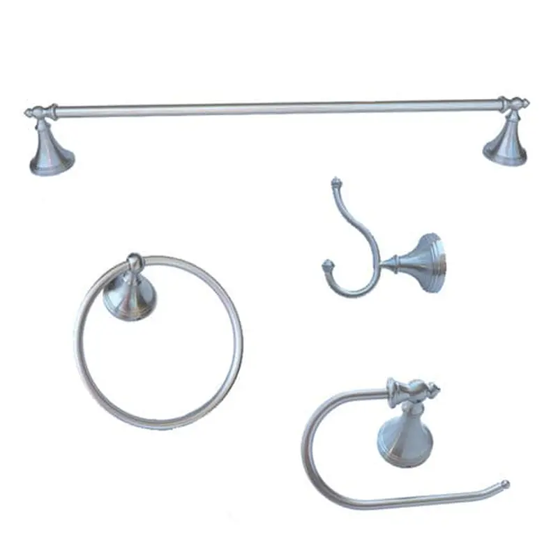 ARISTA 4-Piece Annchester Chrome Decorative Bathroom Hardware Set