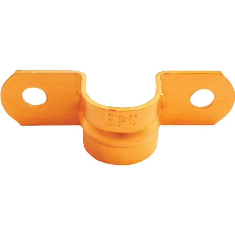 Elkhart Products 32426 Tube Strap, 1-1/2 in Opening, Copper