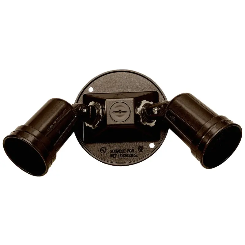 Teddico/Bwf 93102AB-1 Lamp Holder, 120 VAC, 75 W, Metal Housing Material, Bronze