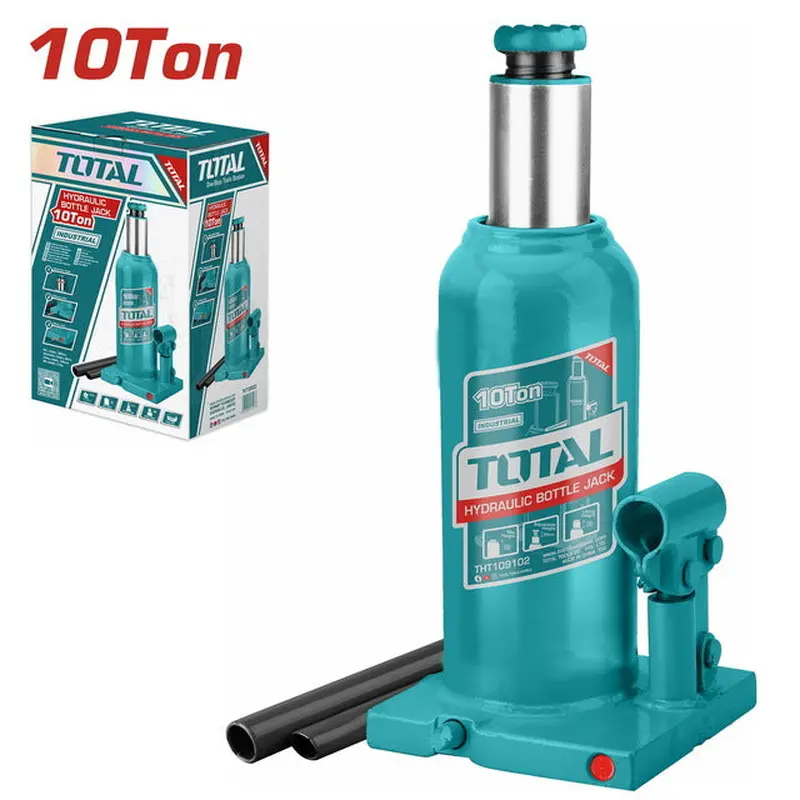 TOTAL HYDRAULIC BOTTLE JACK 10T (THT109102)