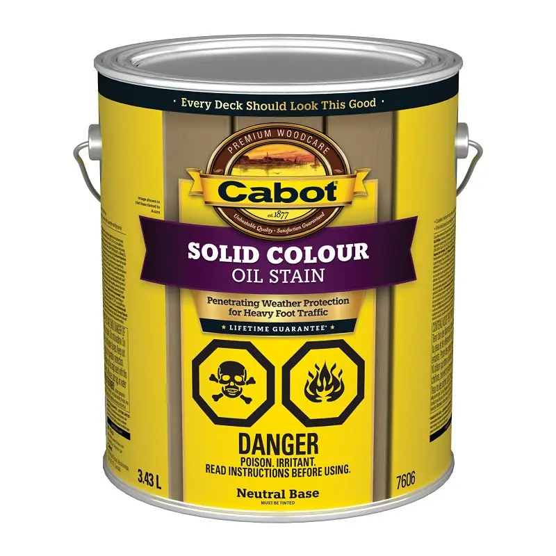 Cabot 7600 Series 7606C Deck Stain