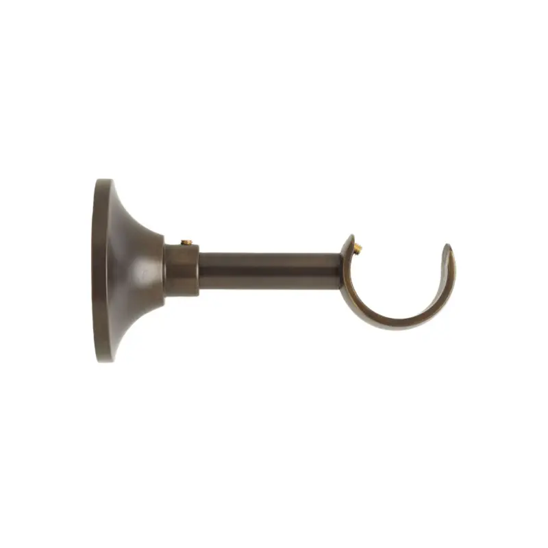 Select Drapery Metal Standard Wall Bracket - Various Sizes/Colors3/4" / Bronze S07