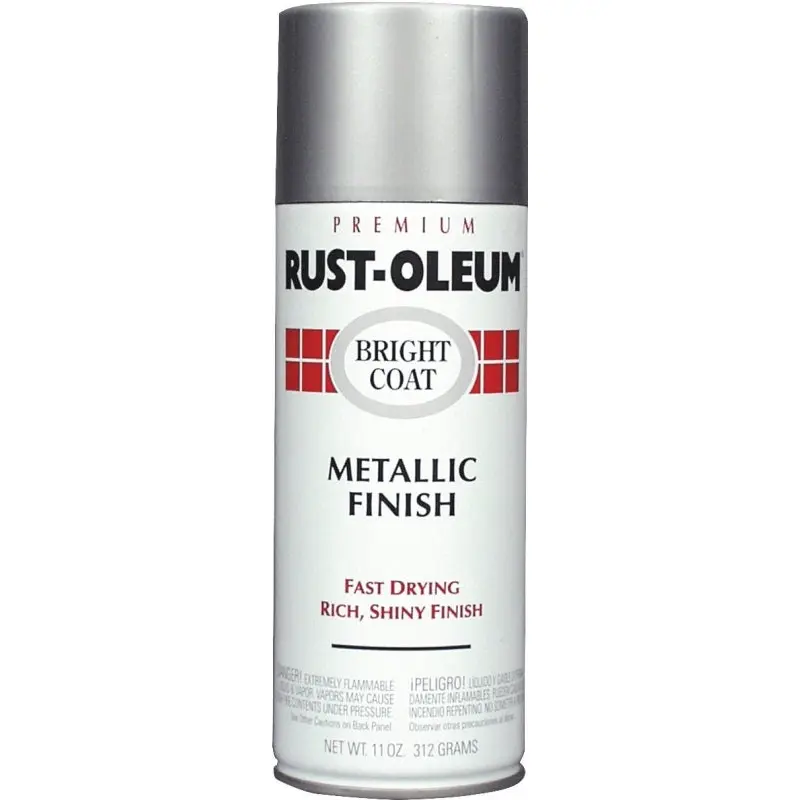 Rust-Oleum 7718830 Rust Preventative Spray Paint, Metallic, Chrome, 11 oz, Can