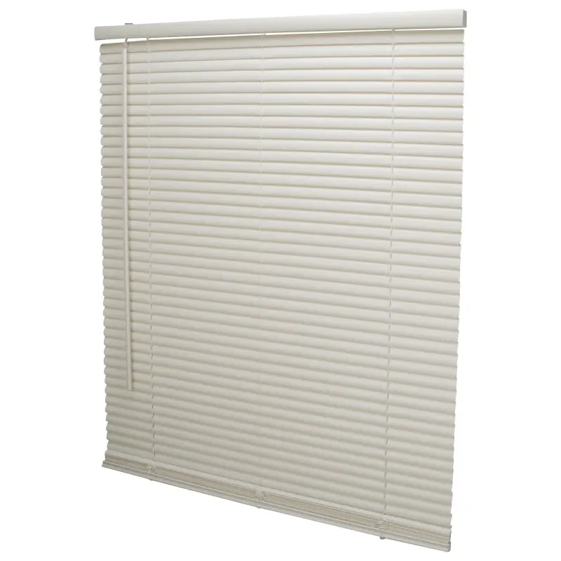 Simple Spaces PVCMB-6AA Blind, 64 in L, 31 in W, Vinyl, Alabaster