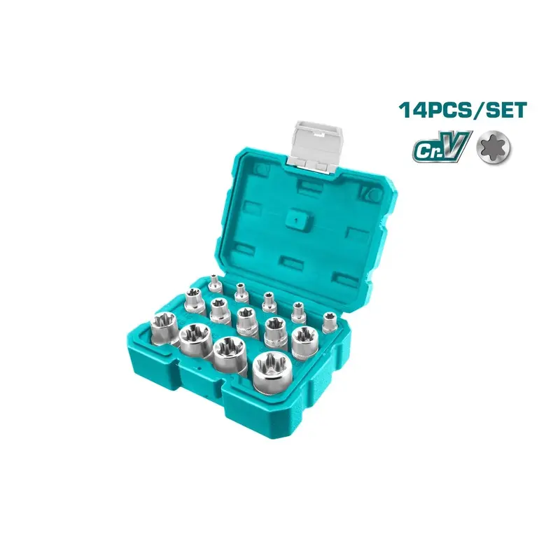 THKTETS0114 14 Pcs E-type Socket Set