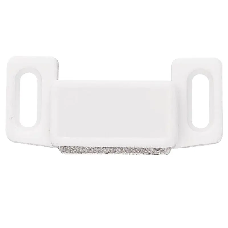 2 in. White Economy Magnetic Door Catch with Strike (10-Pack)Brown / 0.05 / 1