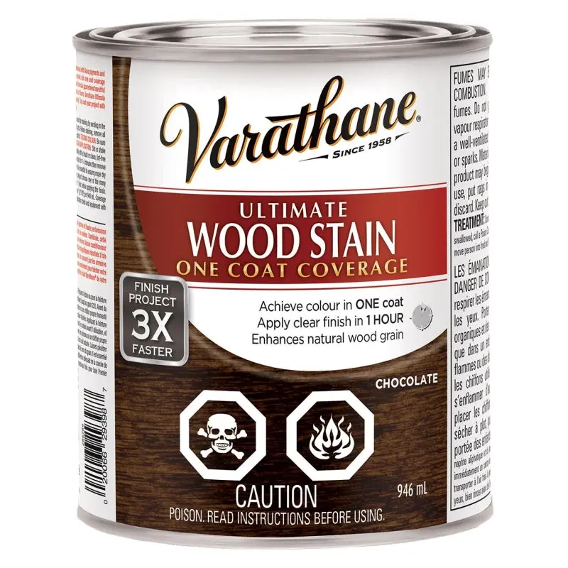 Varathane 286789 Stain, Chocolate, Liquid, Can