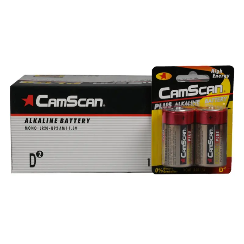 Camscan Rechargeable Battery - 1.5V - D| LR20-BP2A
