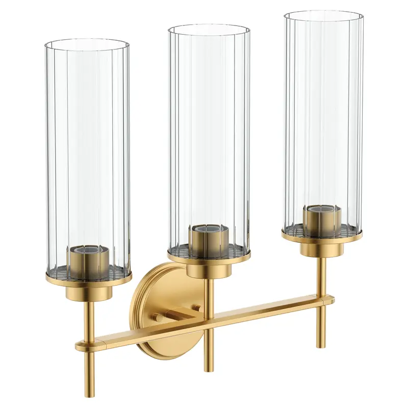 Greenfield Chrome three globe bath lightChrome