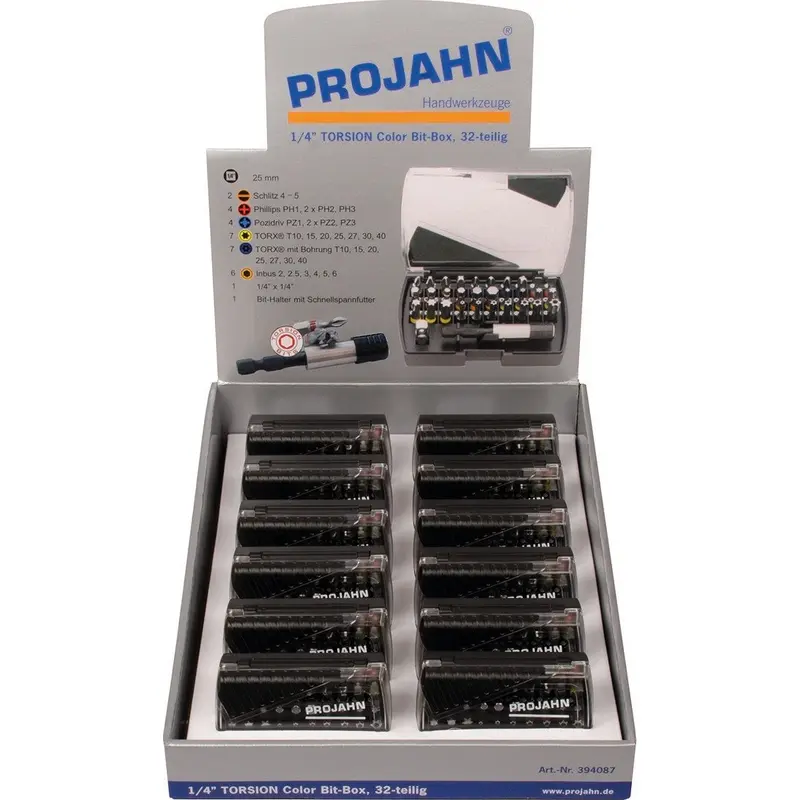 PROJAHN Display 12x bit box 394087