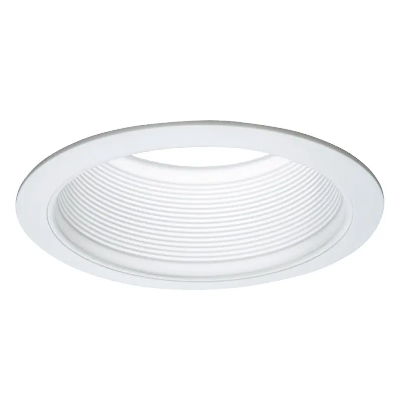 Eaton Lighting RE-6100WB Baffle Trim, Aluminum Body, White
