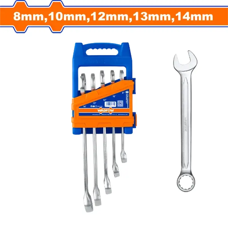 Wadfow Combination Spanner Set 8-14mm