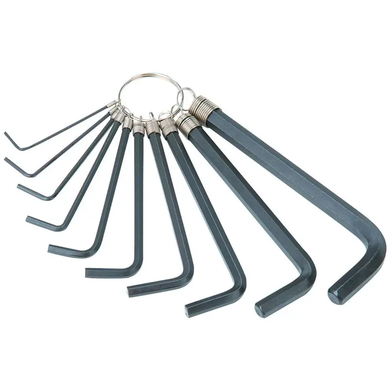 10 Pc SAE Hex Key Set