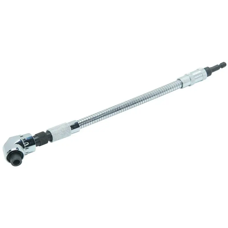 11 in. Quick Change Hex Socket Extension and Angled Bit Holder