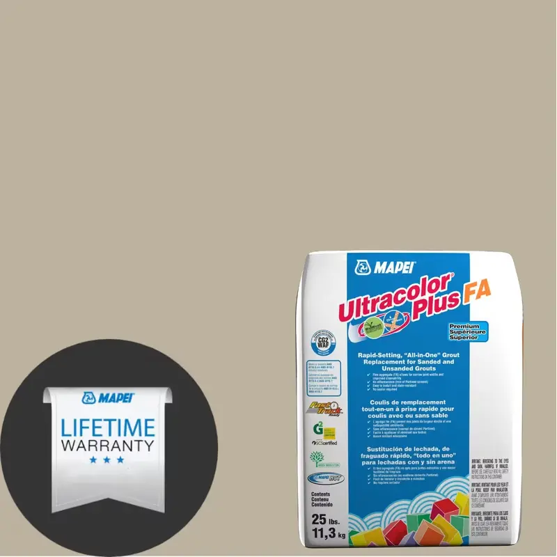 5039 Ivory Ultracolor Plus FA Grout (25 lbs)