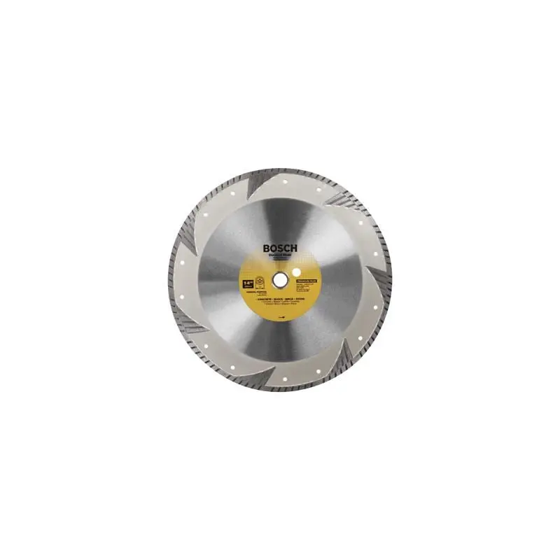 Bosch | DB1463 14" Premium Plus Turbo Rim Diamond Blade for Smooth Cuts