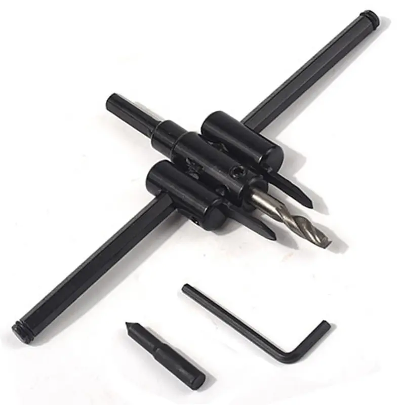 Adjustable Hole Saw Set 30-300mm for Wood & Plaster