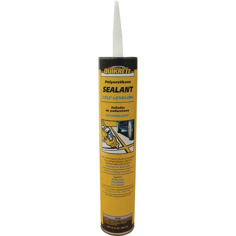 Quikrete 18660-30 Sealant, Gray, 29 oz Caulking Tube