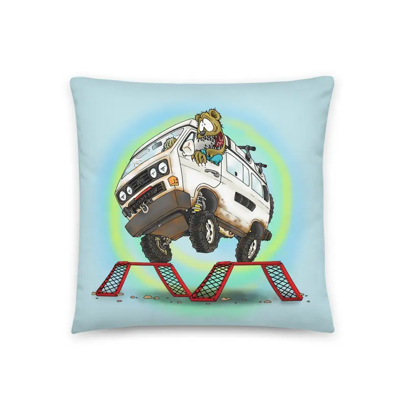 Ramp Champ Throw Pillow