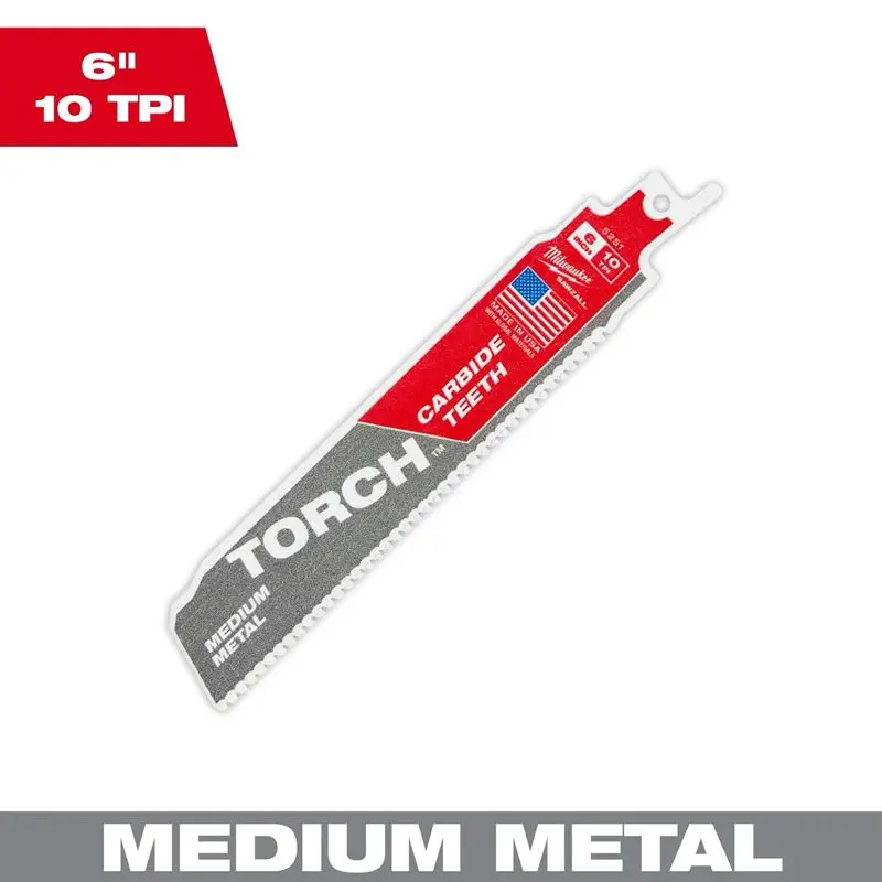 Milwaukee | 48-00-5251 CARBIDE Teeth For Medium Metal 6 in 1 pk