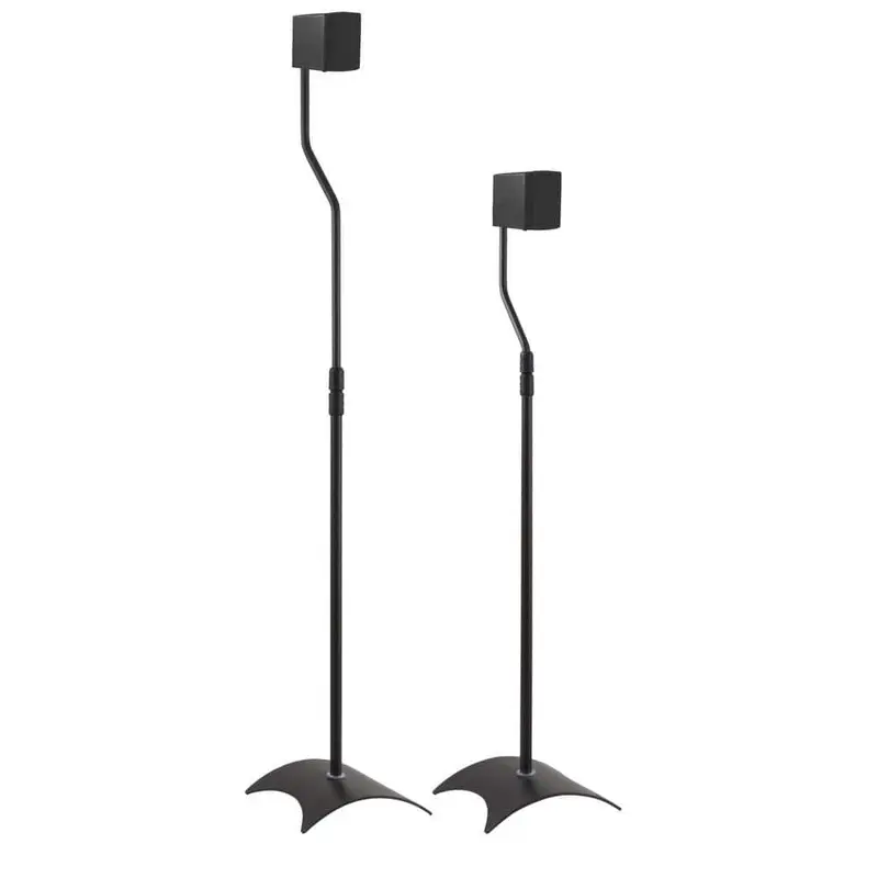Adjustable Height Speaker Floor Stands, Black (Set of 2)6.16 / each