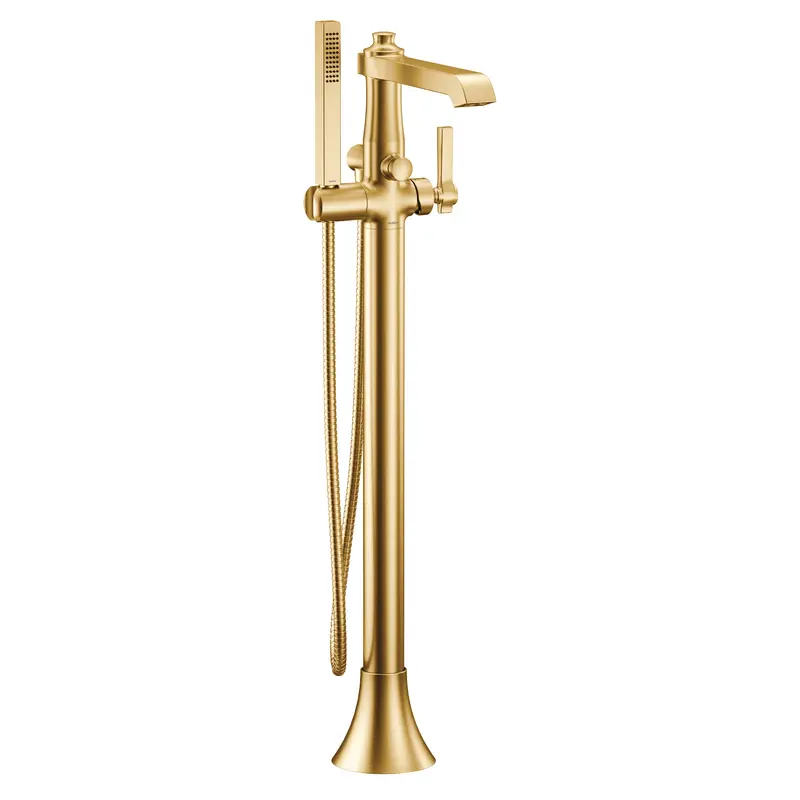 Flara Chrome one-handle tub filler includes hand showerChrome