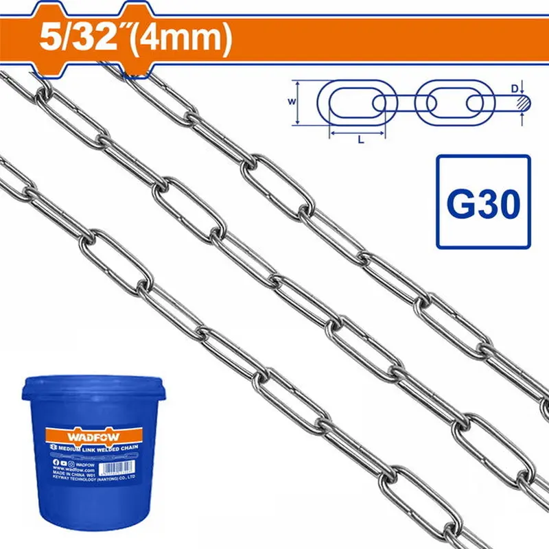 WADFOW Medium Link Welded Chain