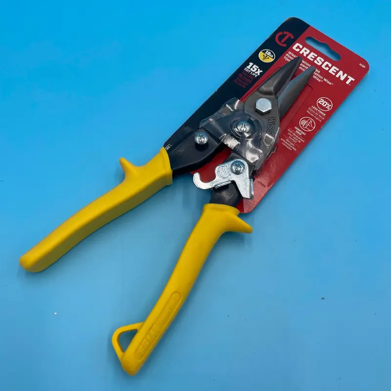 Wiss 9-3/4" Compound Action Straight, Left, and Right Cut M3R Metal Snips