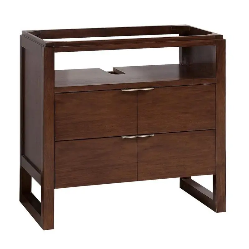 Avanity Giselle 33-in Natural walnut finish Bathroom Vanity Cabinet
