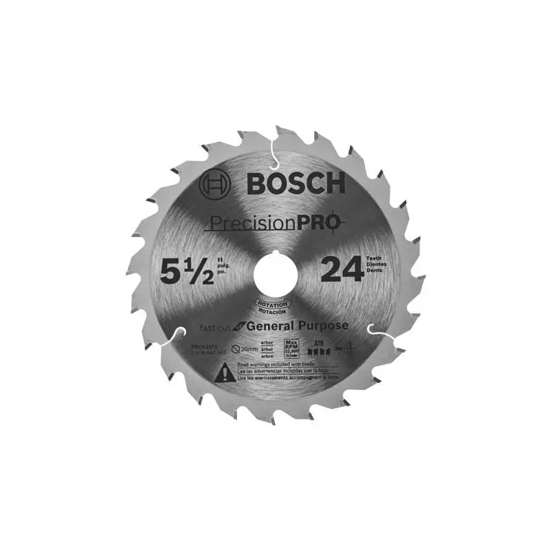 PRO524TS 5-1/2 In. 24-Tooth Precision Pro Series Track Saw Blade