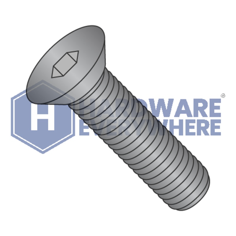 1/2-13 x 2-1/2 FLAT HEAD SOCKET CAP SCREWS / Flat Head / Steel / Black Oxide