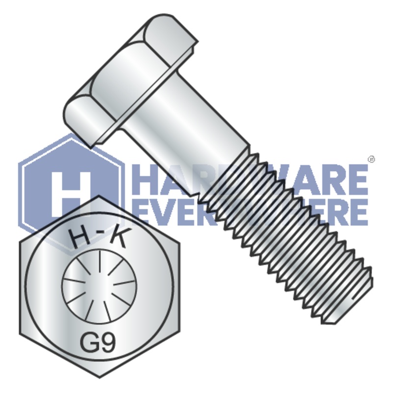 3/8-16 x 1 HEX CAP SCREWS / Grade 9 / EcoGuard
