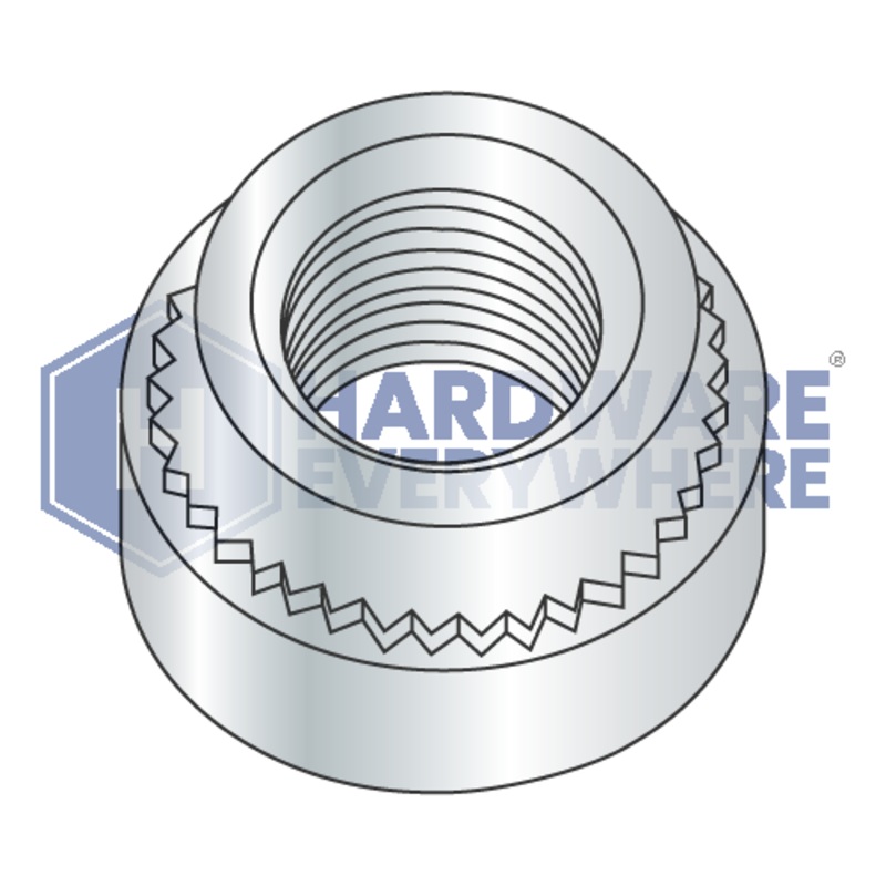 6-32-2 SELF CLINCHING NUTS / Steel / Zinc