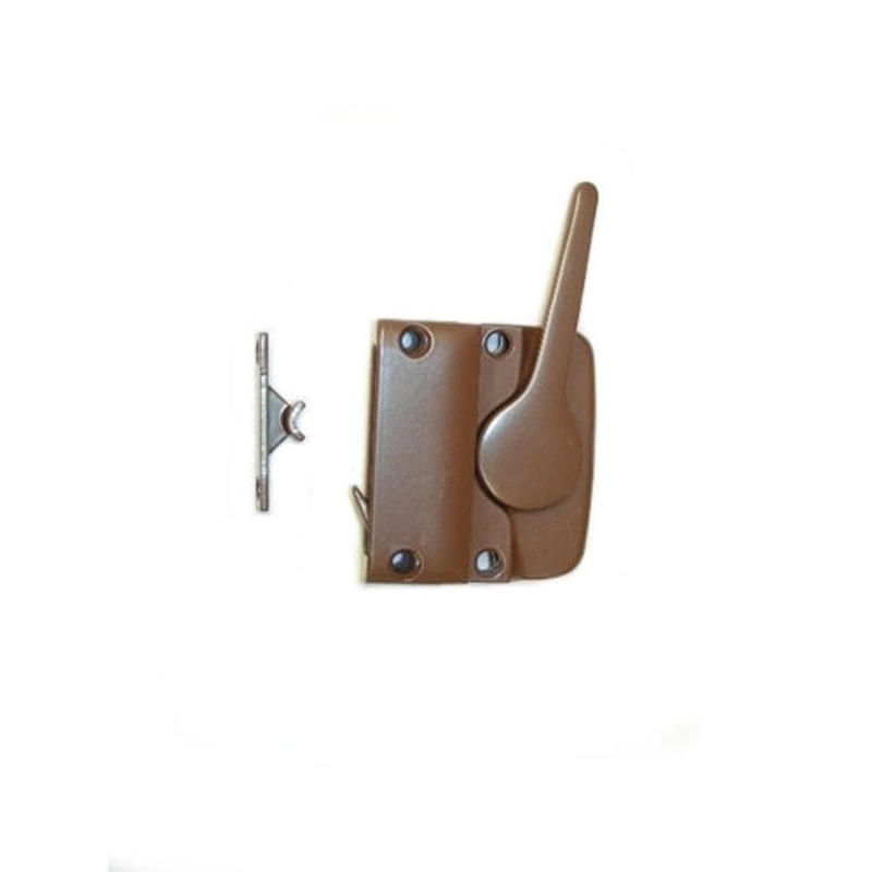 Andersen #7022-47 Sash Lock and Keeper (Right Hand) - Bronze Color (1945 to 1974)