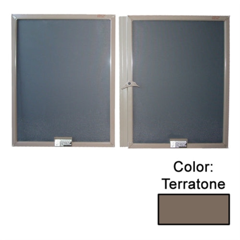 Andersen G536 400 Series Gliding Window Full 2 Piece Truscene Screen in Terratone