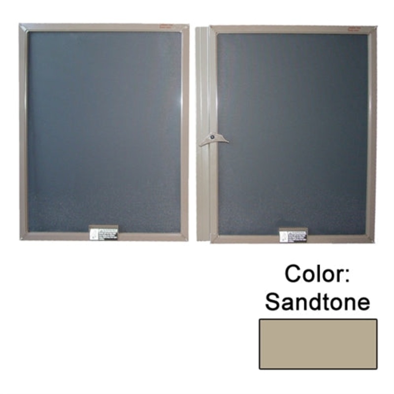 Andersen G55 400 Series Gliding Window Full 2 Piece Screen in Sandtone