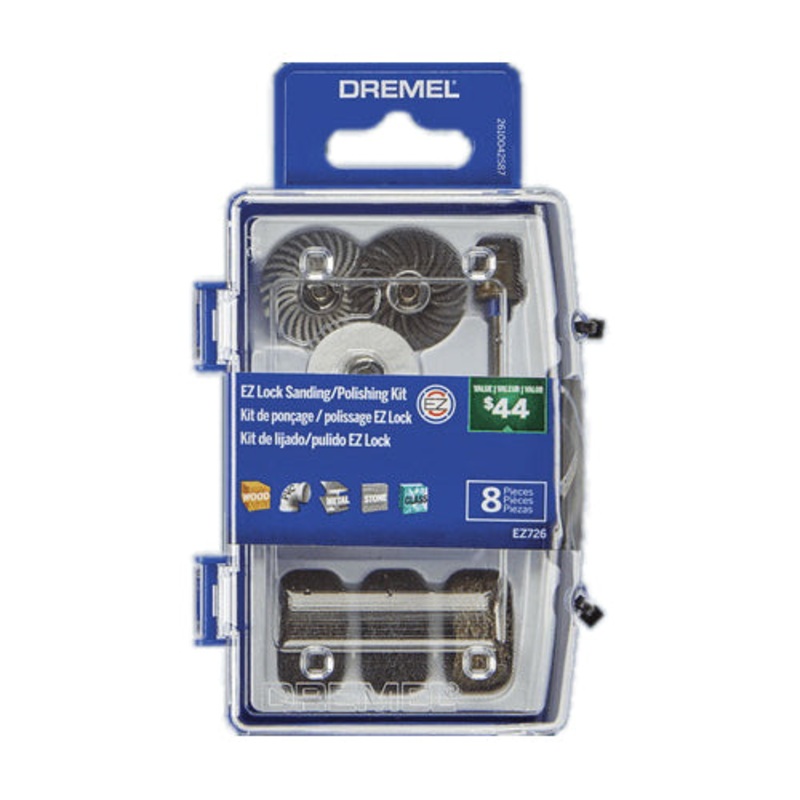 DREMEL EZ726-01 Sanding and Polishing Rotary Accessories Kit