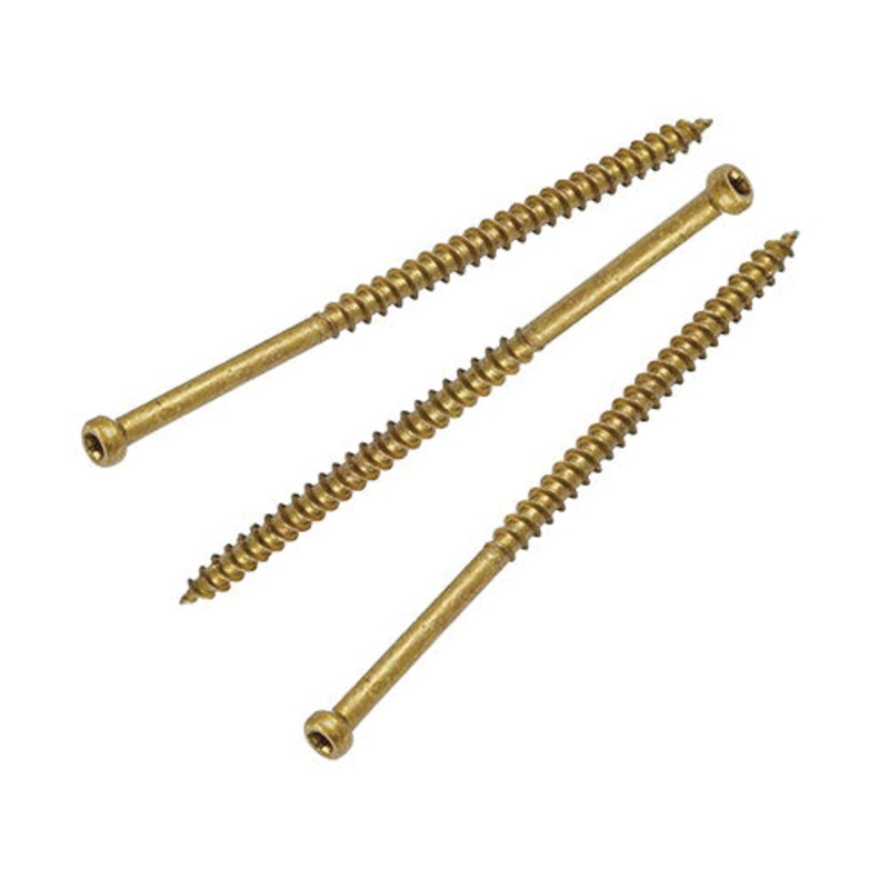 GRK FASTENERS Trim 17730 Finishing Screw, #8 Thread, Star Drive, T10 Drive, Trim Head, 2-1/2 in OAL, Steel