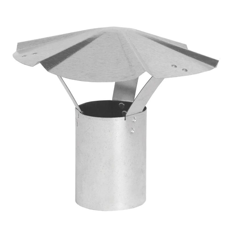 Imperial GV0587 Rain Cap, Fits Duct Size: 4 in, Steel